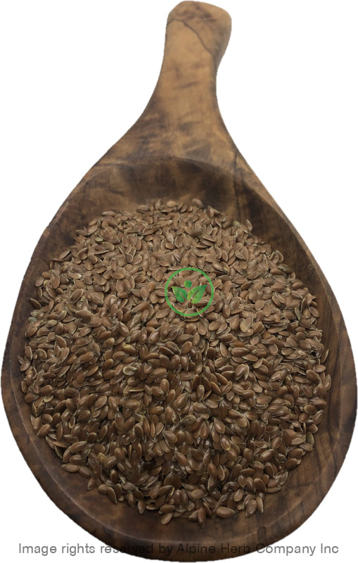 Flax Seed Whole (Brown) - Alpine Herb Company Inc.