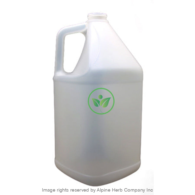 HDPE Oblong Jug with Cap - 4ltr, 38/400 - Alpine Herb Company Inc.