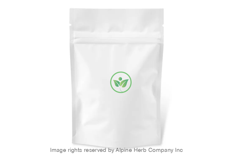 Standup zipper Pouches - Alpine Herb Company Inc