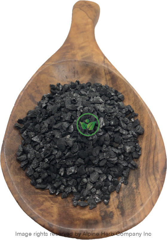 Activated Charcoal Pieces - Coconut - Alpine Herb Company Inc.