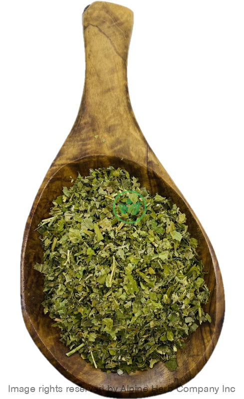 Blackcurrent Leaves Cut - Alpine Herb Company inc