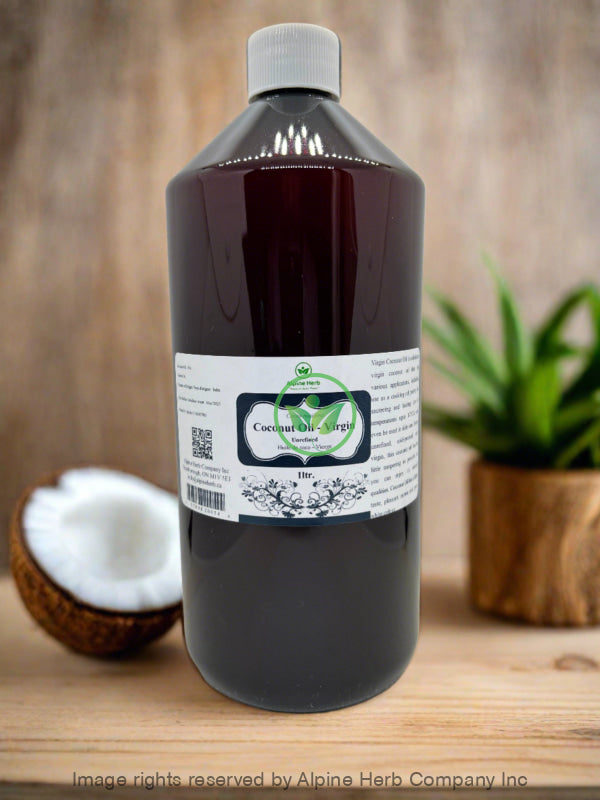 Coconut Oil - Virgin - Alpine Herb Company Inc.