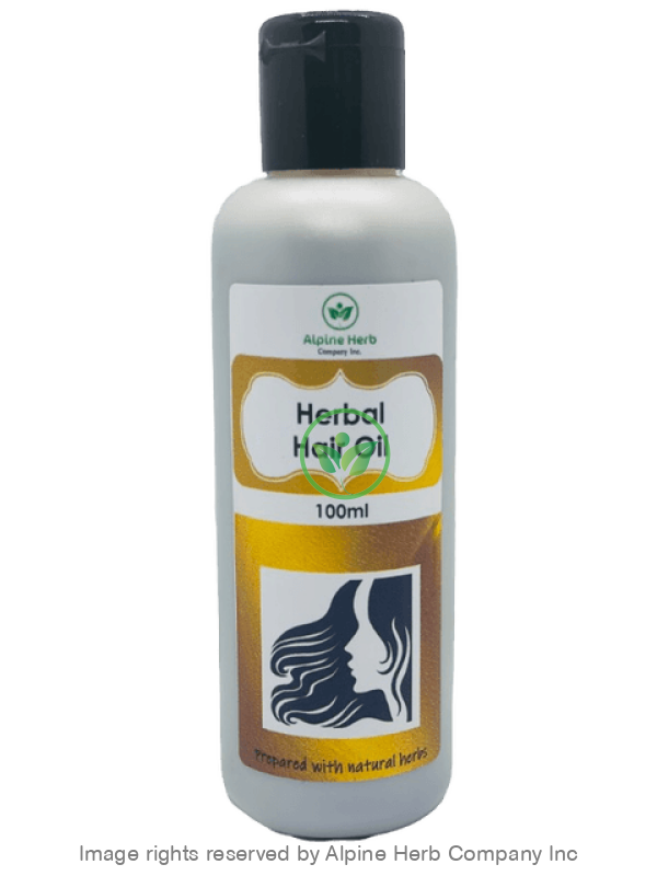 Herbal hair oil - Alpine Herb Company Inc