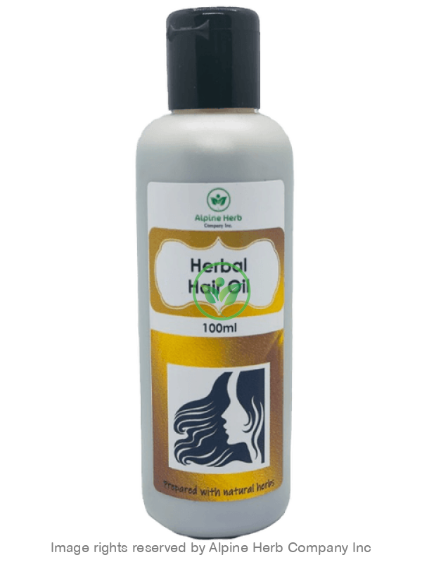 Herbal hair oil - Alpine Herb Company Inc