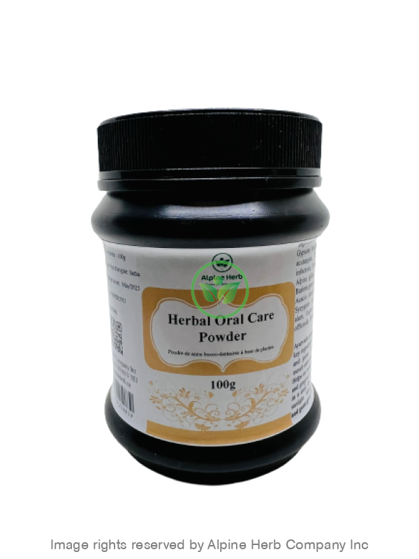 Herbal Oral Care Powder - Alpine Herb Company Inc.