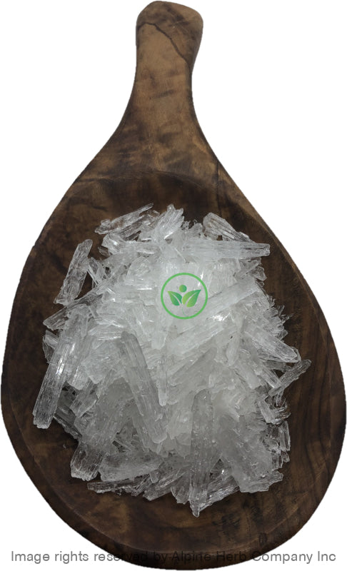 Menthol Crytals - Alpine Herb Company Inc.