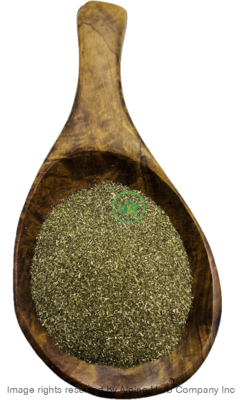 Peppermint Leaves Fine Cut - Alpine Herb Company Inc