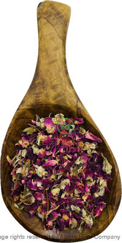 Red Rose Buds & Petals - Alpine Herb Company Inc.