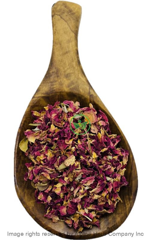Red Rose Petals - Alpine Herb Company Inc.
