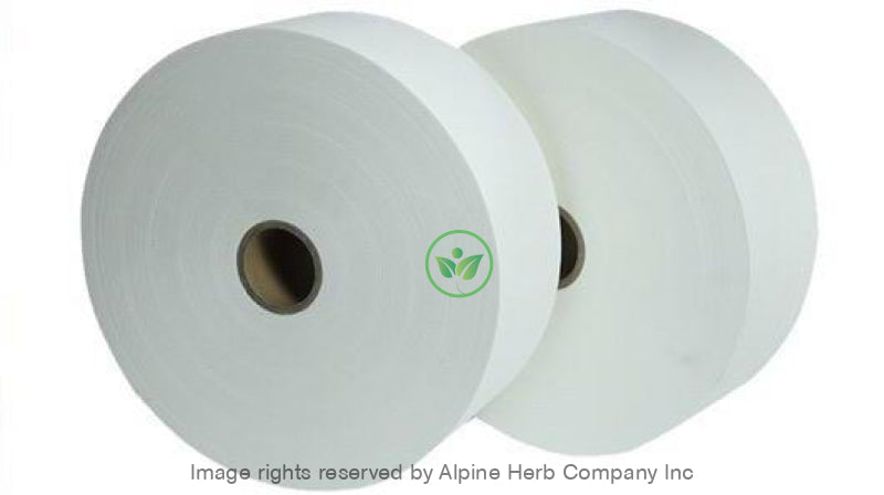 Tea Bag Filter Paper Roll - 127.8mm - Alpine Herb Company Inc.