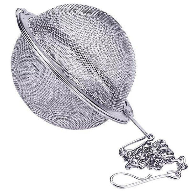 Tea Ball - 2" Dia. Stainless Steel - Alpine Herb Company Inc.