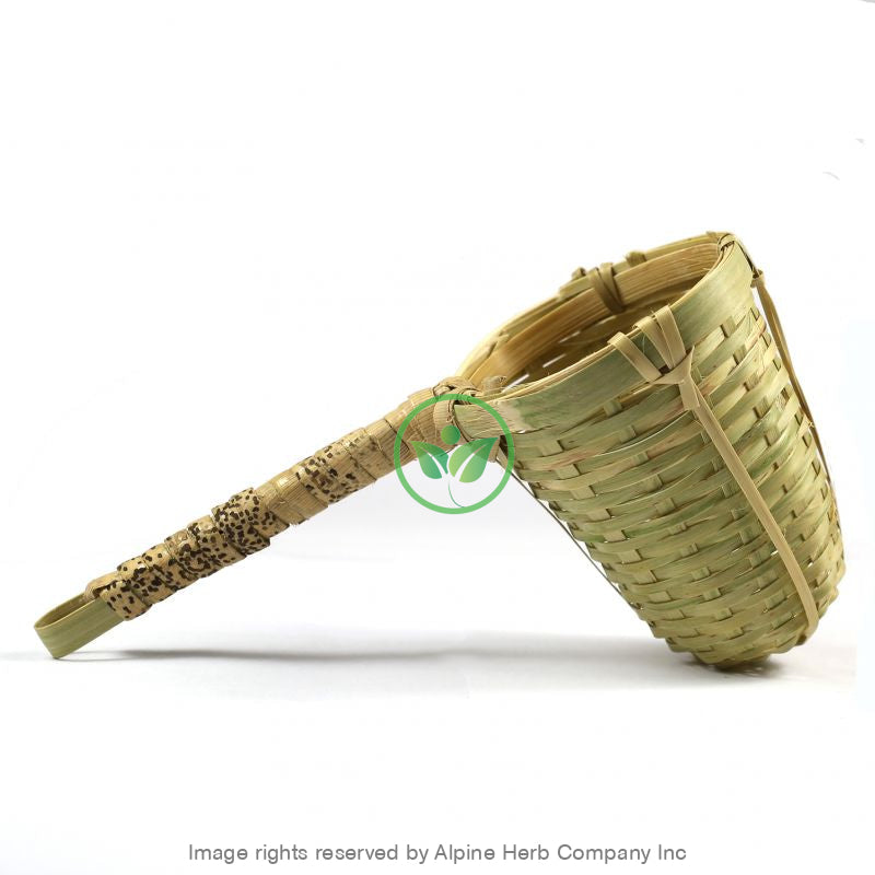 Tea Strainer- Bamboo - Alpine Herb Company Inc.