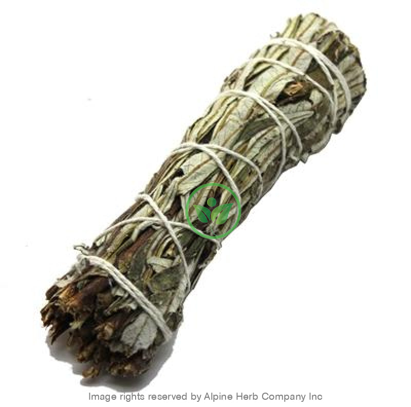 Yerba Santa Smudge Stick - 4" - Alpine Herb Company Inc.
